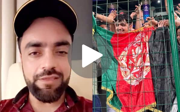 [Watch] Rashid Khan's Special 'Pashto' Message As He Asks For Support Ahead Of Semifinal Vs SA